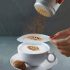 Șablon barista pentru latte art, șablon decorativ pentru cafea