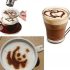 Șablon barista pentru latte art, șablon decorativ pentru cafea