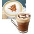 Șablon barista pentru latte art, șablon decorativ pentru cafea