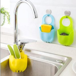 Suport creativ pentru chiuvetă agățat de robinet