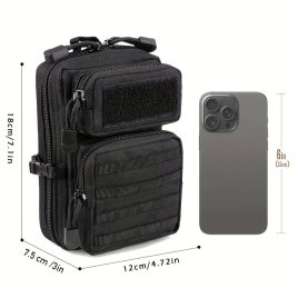   Geantă tactică durabilă pentru instrumente EDC și consumabile DIY