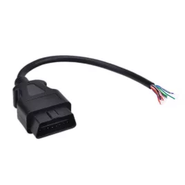   Cablu OBD 2 montabil cu conector tată 16 pini și capăt de cablu deschis