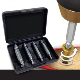   Extractor de șuruburi, set pentru extragerea șuruburilor deteriorate și rupte