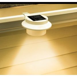 Lampa solară de exterior cu 3 LED-uri