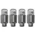 Capace de supapă luminoase LED, set de 4 bucăți