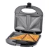Esperanza sandwich maker 1000W Asiago - Grătar electric, suprafață antiaderentă, 2 felii, negru - EKT011