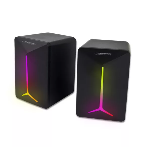 Esperanza Rainbow Frevo boxe USB 2.0 cu iluminare LED - EGS105