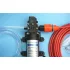 Pompa auto portabilă 12V cu pulverizator și furtun / spălător cu presiune înaltă