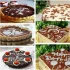 Accesoriu pentru decorarea torturilor, șablon pentru decorare tort (4 modele)