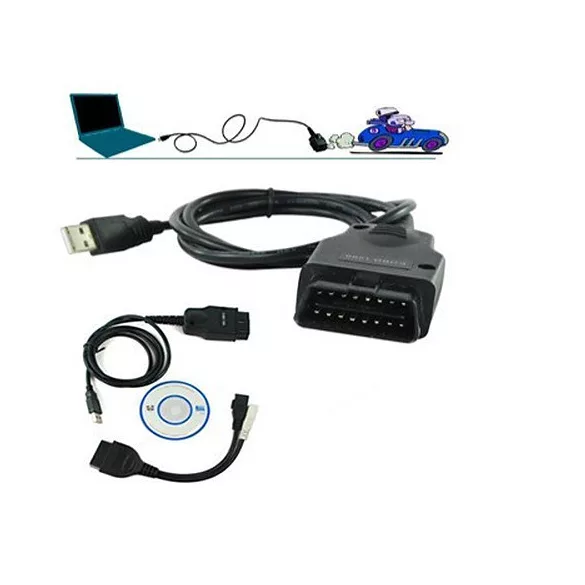 Galletto 1260 ECU Flasher EOBD 2 OBDII OBD cablu chiptuning