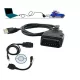 Galletto 1260 ECU Flasher EOBD 2 OBDII OBD cablu chiptuning