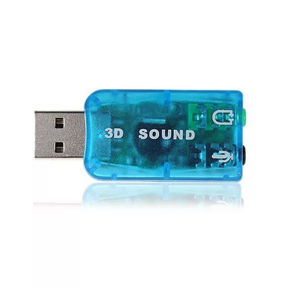Placă de Sunet USB Virtual 5.1