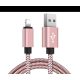 Extra cablu de date și încărcare rapidă USB Lightning pentru iPhone, rezistent, 1 metru