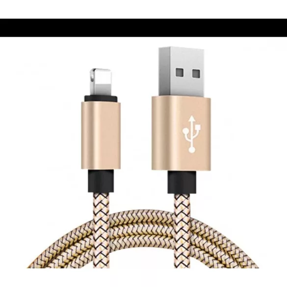 Extra cablu de date și încărcare rapidă USB Lightning pentru iPhone, rezistent, 1 metru