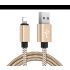 Extra cablu de date și încărcare rapidă USB Lightning pentru iPhone, rezistent, 1 metru