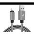 Extra cablu de date și încărcare rapidă USB Lightning pentru iPhone, rezistent, 1 metru