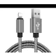 Extra cablu de date și încărcare rapidă USB Lightning pentru iPhone, rezistent, 1 metru