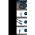 Extra cablu de date și încărcare rapidă USB Lightning pentru iPhone, rezistent, 1 metru