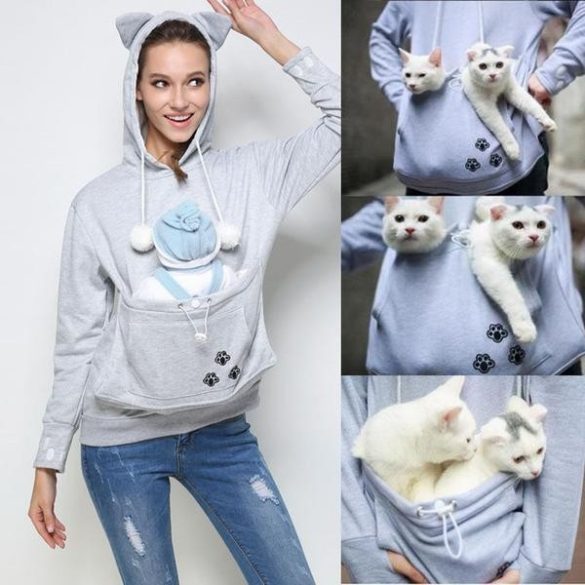 Pulover transport pisici, hanorac pentru pisici