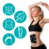 Aparat de stimulare musculară pentru abdomen și brațe