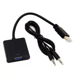 Adaptor HDMI - VGA cu conversie audio