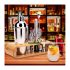 Set barman Bambo 700ml, cu suport de bambus