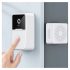 SmartCom sonerie wireless inteligentă cu receptor interior, culoare albă