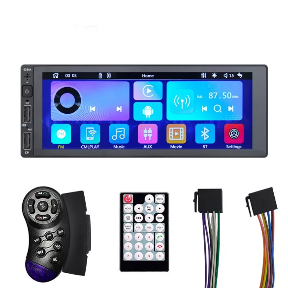 Laeso 1 dines CarPlay navigație GPS, radio auto 6.86 inch