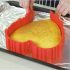 Formă de tort din silicon cu formă ajustabilă