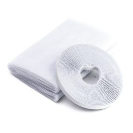   Plasă de țânțari pentru fereastră, plasă autoadezivă (150 x 200 cm)