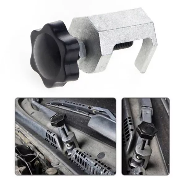 Racletă, dispozitiv de îndepărtare a lamelei de ștergere