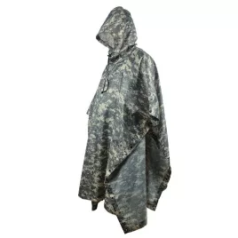   Pelerină de ploaie camuflaj, poncho impermeabil pentru vânătoare (disponibil în mai multe culori)