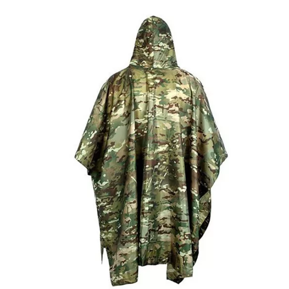 Pelerină de ploaie camuflaj, poncho impermeabil pentru vânătoare (disponibil în mai multe culori)