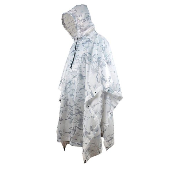 Pelerină de ploaie camuflaj, poncho impermeabil pentru vânătoare (disponibil în mai multe culori)