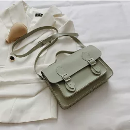 Geantă de piele DIY, Geantă de umăr din piele artizanală