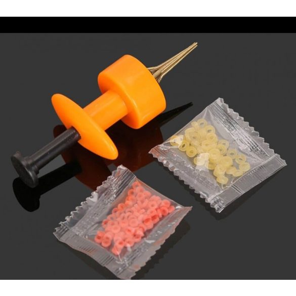 Clips pentru momeală de râme, fixator