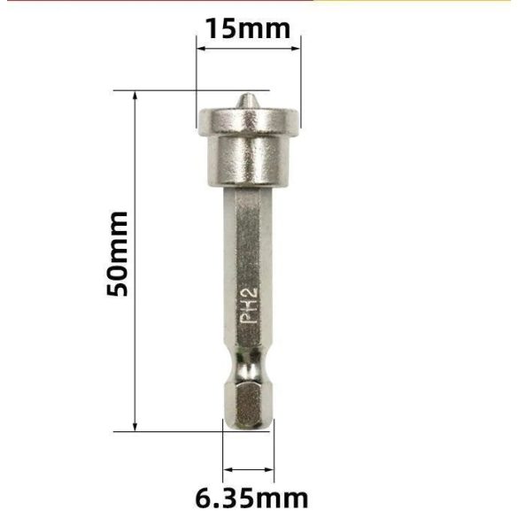 Fixator magnetic pentru șuruburi, Capete magnetice (5 buc)