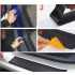 Folie Protectoare Antiusură din Carbon 3D pentru Praguri Uși (4 buc)