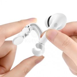 Clește de fixare pentru căști, alb