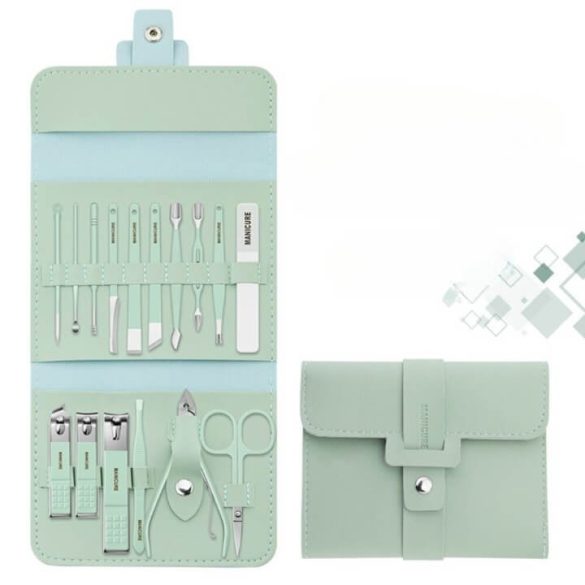 Set manichiură și pedichiură (16 bucăți)