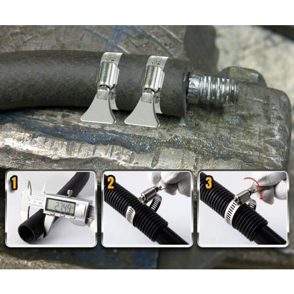 Inel de fixare cu filet pentru furtun