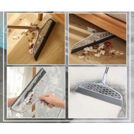 Mop-mătură cu înveliș de cauciuc