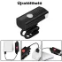 Set lampă de bicicletă cu LED, reîncărcabilă prin USB