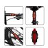 Set lampă de bicicletă cu LED, reîncărcabilă prin USB