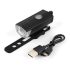 Set lampă de bicicletă cu LED, reîncărcabilă prin USB