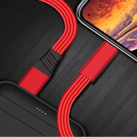 Cablu de încărcare telefon indestructibil, 1 m lungime