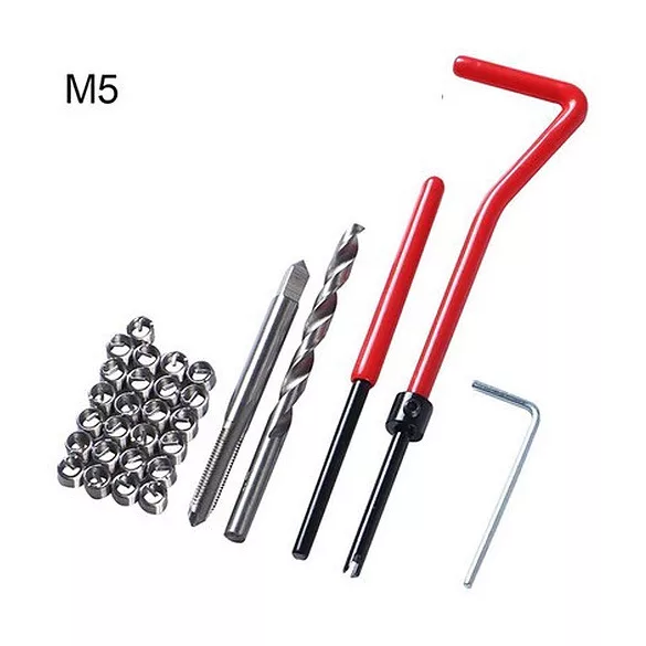 Set de Reparare Filete M5 Helicoil (30 buc.)