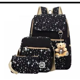 Set ghiozdan cu stele