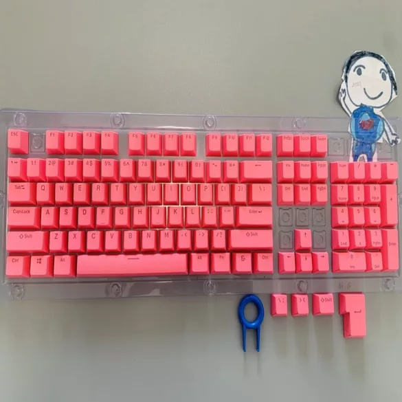 Capac tastatură colorată