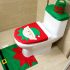 Set husă pentru capac WC de Crăciun